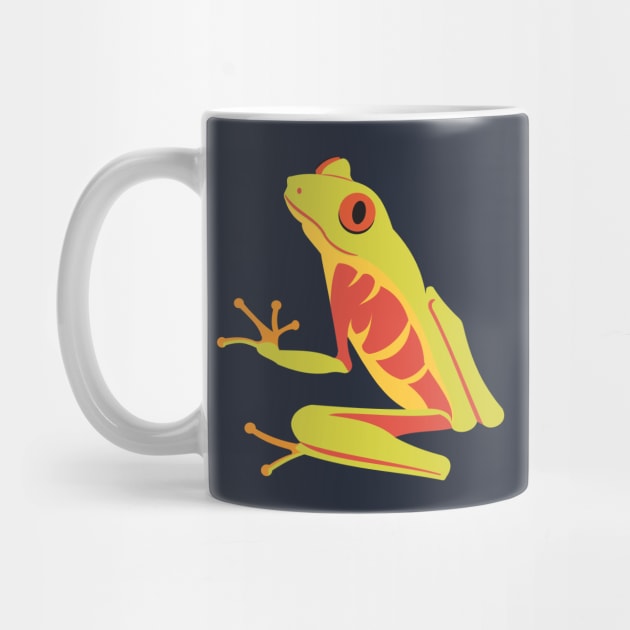 Tropical Tree Frog by evisionarts